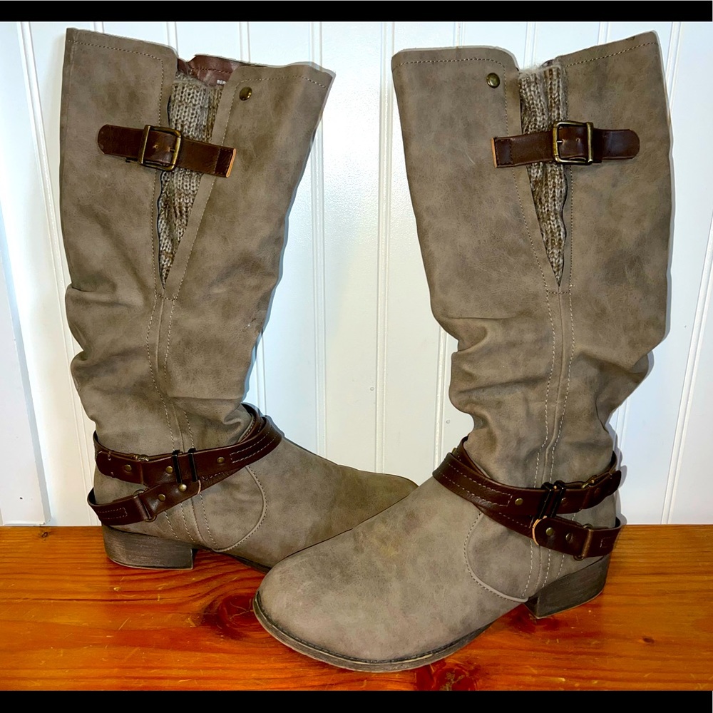 Tan Boots